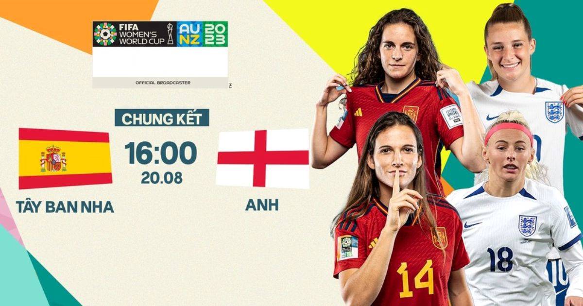 Kết Quả Bóng Đá Nữ World Cup -  Trận Chung Kết Giữa Tây Ban Nha Và Anh