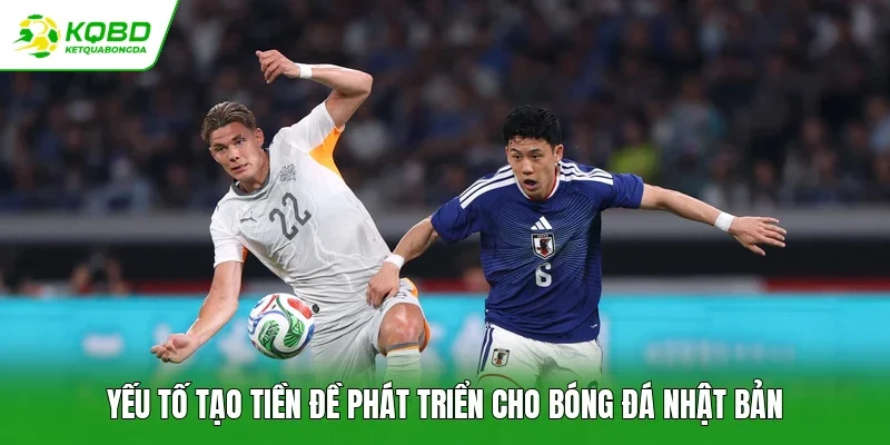 Yếu tố tạo tiền đề phát triển cho bóng đá Nhật Bản
